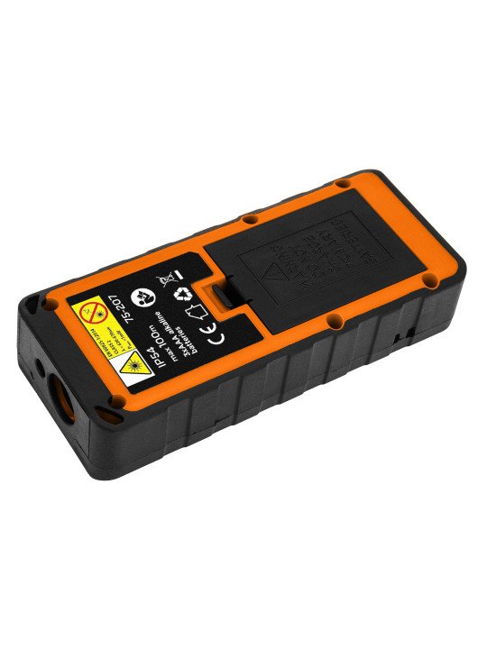 Lazerinis atstumo matuoklis, nuotolis 100 m, IP54