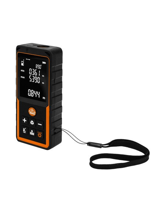 Lazerinis atstumo matuoklis, nuotolis 80 m, IP54