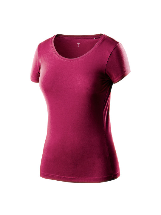 Moteriški marškinėliai bordo spalvos, dydis XXL
