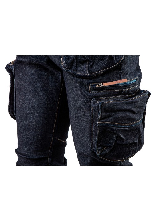 Darbo kelnės su 5 kišenėmis DENIM, dydis XL