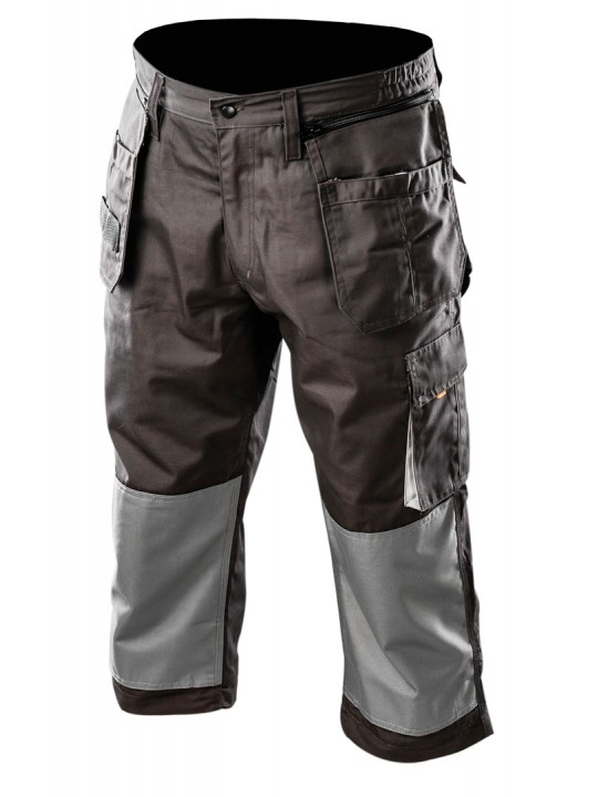 Darbo kelnės, dydis S/48, su nuimamomis kišenėmis ir klešnėmis