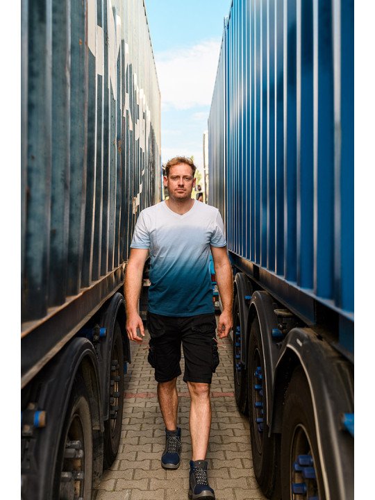 Šortai DENIM, juodi, XXL dydis