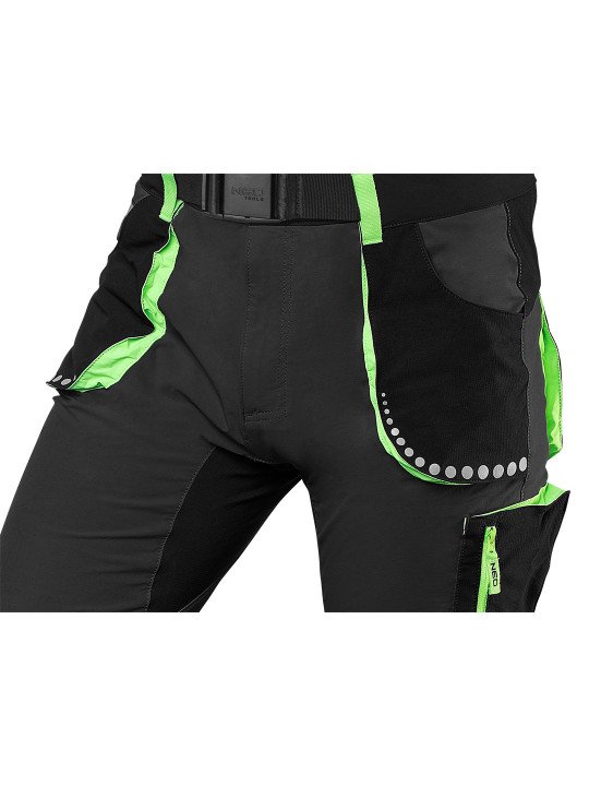 Šortai PREMIUM, 4 way stretch, juodi, dydis XS