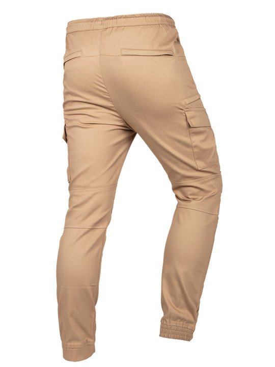 OUTDOOR darbinės kelnės, jogger tipo, smėlio spalvos, dydis XXL