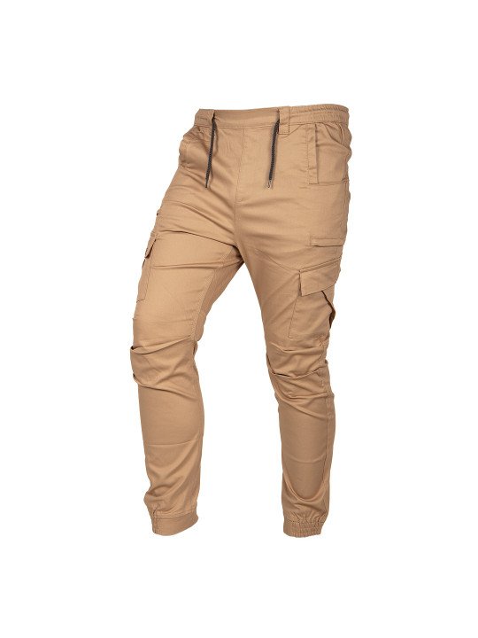 OUTDOOR darbinės kelnės, jogger tipo, smėlio spalvos, dydis XXL