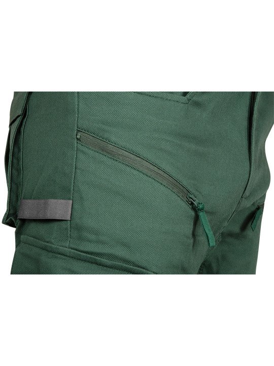 OUTDOOR darbinės kelnės, jogger tipo, žalia, dydis XL