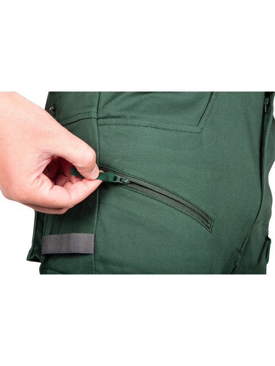 OUTDOOR darbinės kelnės, jogger tipo, žalia, dydis XL