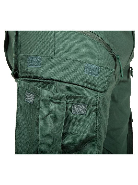 OUTDOOR darbinės kelnės, jogger tipo, žalia, dydis XL