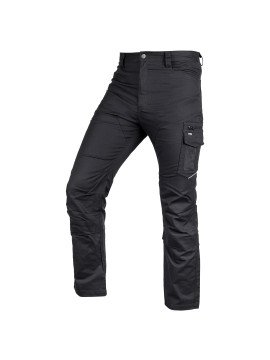 „Mix&amp;Match“ darbo kelnės, Juodos, dydis XXL (81-287-2-XXL) - Mišinio ir rungtynių darbo kelnės, drobė, juoda, xxl dydis 81-287-2-xxl, naudodami „Neo Tools“, yra drobės kelnių modelis, pagamintas iš 58 medvilnės, 39 poliesterio ir 3 elastano, kurio svo