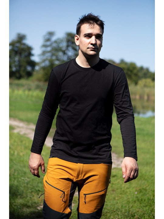 OUTDOOR darbinės kelnės, 4 kryptimis, garstyčių spalvos, dydis XXL