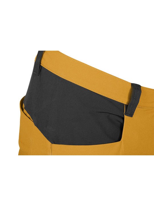 OUTDOOR darbinės kelnės, 4 kryptimis, garstyčių spalvos, dydis XXL