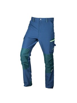 Tamsiai mėlynos-žalios, „Mix&amp;Match“ darbo kelnės, 4 kryptimis tempiamos, dydis M (81-295-3-M) - „Mix &amp; Match Work“ kelnės, „4 Way Stretch“, „Navy Blue-Green“, M dydis M 81-295-3-3 „Neo“ įrankiai yra kelnės iš „Mix &amp; Match“ linijos, kuri skatin