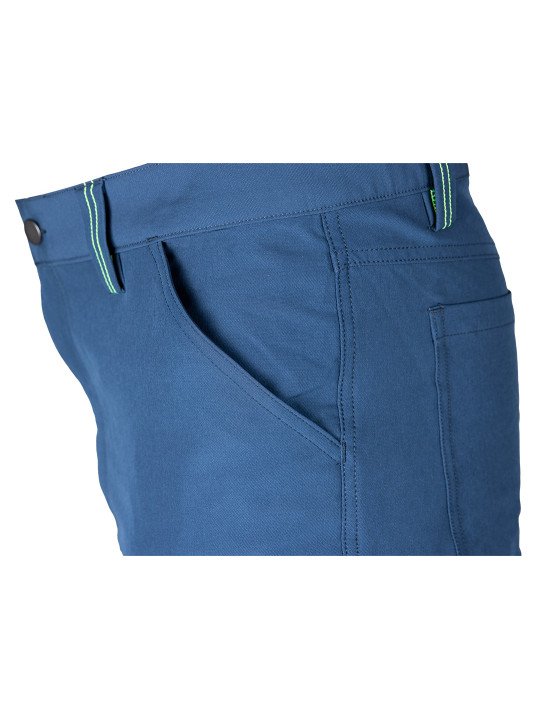 Tamsiai mėlynos-žalios, „Mix&Match“ darbo kelnės, 4 kryptimis tempiamos, dydis XXL
