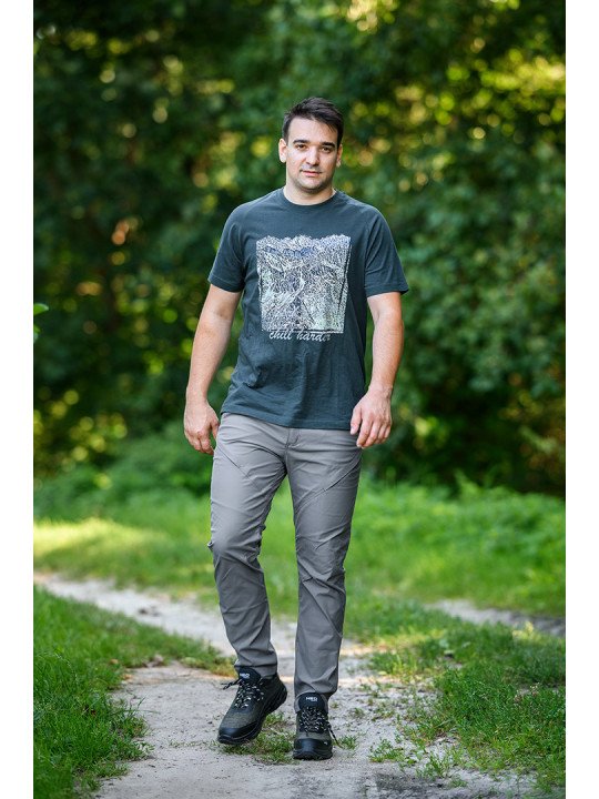 OUTDOOR darbinės kelnės, 4 krypčių, pilkos, dydis XL