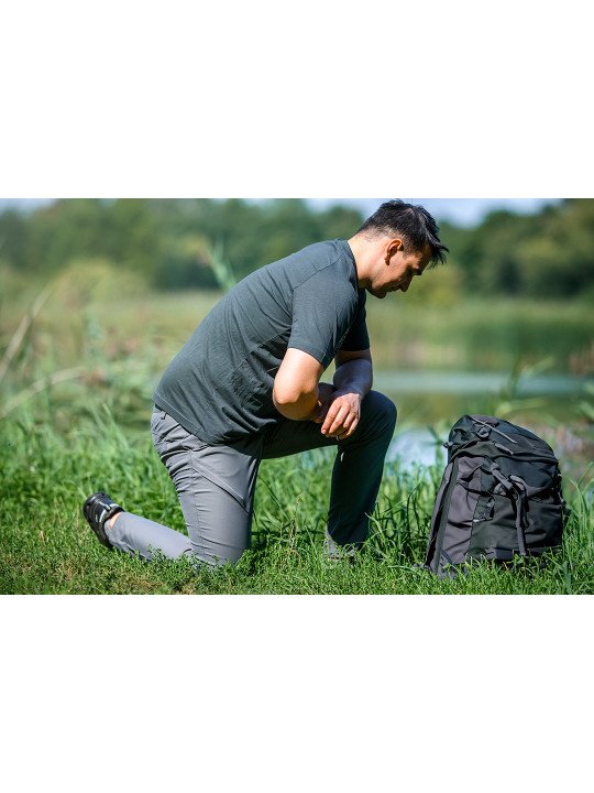 OUTDOOR darbinės kelnės, 4 krypčių, pilkos, dydis XL