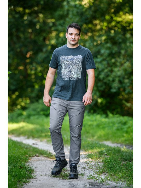 OUTDOOR darbinės kelnės, 4 krypčių, pilkos, dydis XXL
