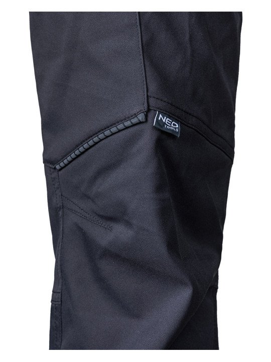 Juodos, „Mix&Match“ darbo kelnės, tamprios, dydis XXXL