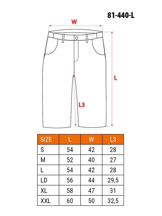 Šortai Basic, dydis L/52