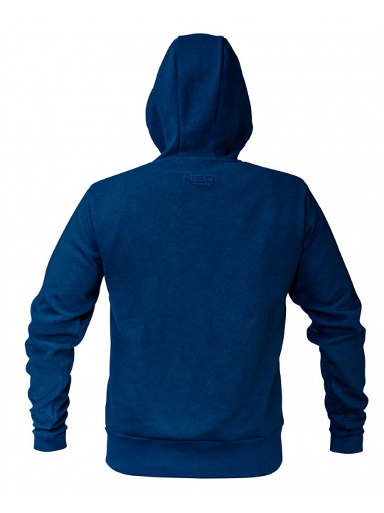 Darbinis džemperis su gobtuvu PREMIUM, dvisluoksnis, dydis L