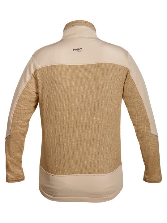 OUTDOOR minkštas džemperis, smėlio spalvos, XL dydis