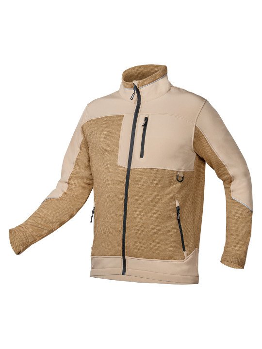 OUTDOOR minkštas džemperis, smėlio spalvos, XL dydis