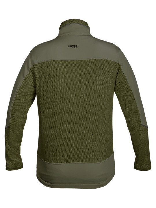 OUTDOOR minkšta striukė, žalia, XL dydis
