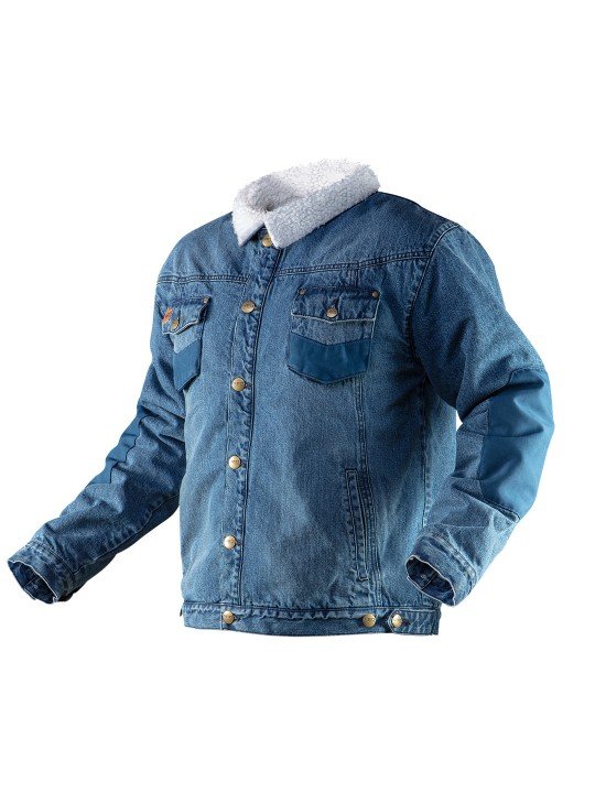 Darbinė striukė DENIM, apšiltinta, dydis XXL
