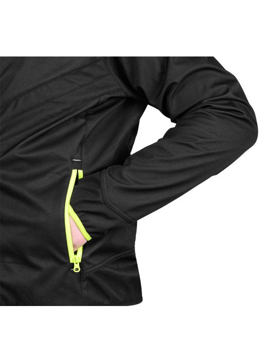 „Mix&Match“ softshell striukė, juoda ir geltona, dydis S