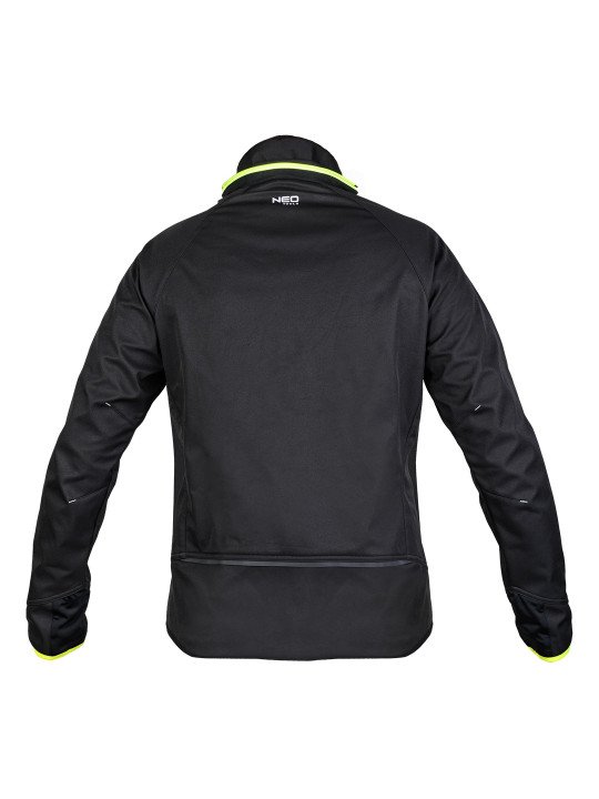 „Mix&Match“ softshell striukė, juoda ir geltona, dydžiai S-XXXL