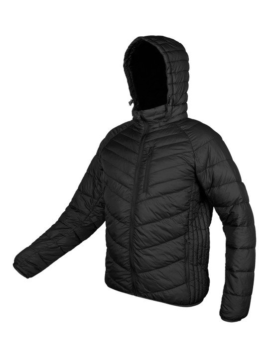 „Mix&Match“ striukė, dygsniuota, pūkinė, lengva, juoda, dydis XXL