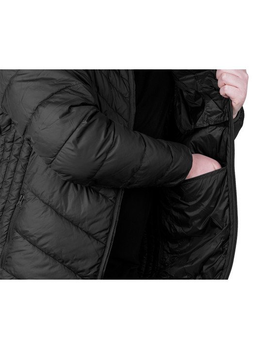 „Mix&Match“ striukė, dygsniuota, pūkinė, lengva, juoda, dydis XXXL