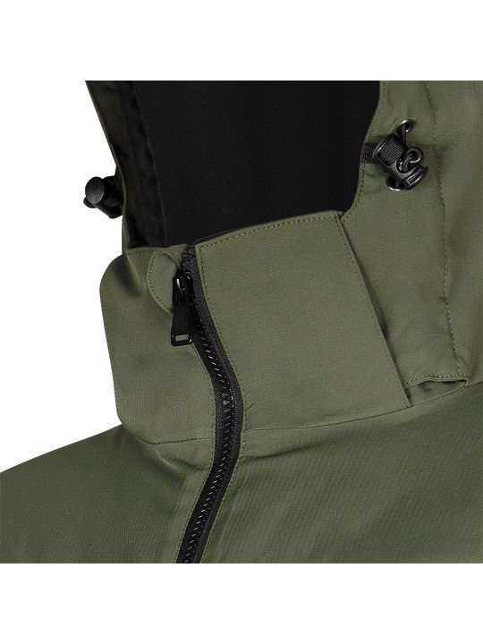 Izoliuota striukė su gobtuvu OUTDOOR, žalia, M dydis