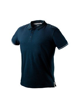 Polo marškinėliai DENIM, dydis XL - Polo marškinėliai DENIM, 100 medvilnė, 200 gsm, pique pynimas, apykaklė ir rankovės su briaunelėmis, kontūrinė juostelė rankovių apačioje, juostelėmis apsiūtos skraistės, vidinė etiketė su pavadinimu, unikalus dizainas,