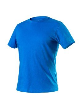 Marškinėliai  HD+, dydis L - HD+ serijos NEO darbiniai marškinėliai, mėlynos spalvos, pagaminti iš aukštos kokybės medvilninio trikotažo.Marškinėliai  HD+, dydis L (81-615-L) - HD+ serijos NEO darbiniai marškinėliai, mėlynos spalvos, pagaminti iš aukštos 