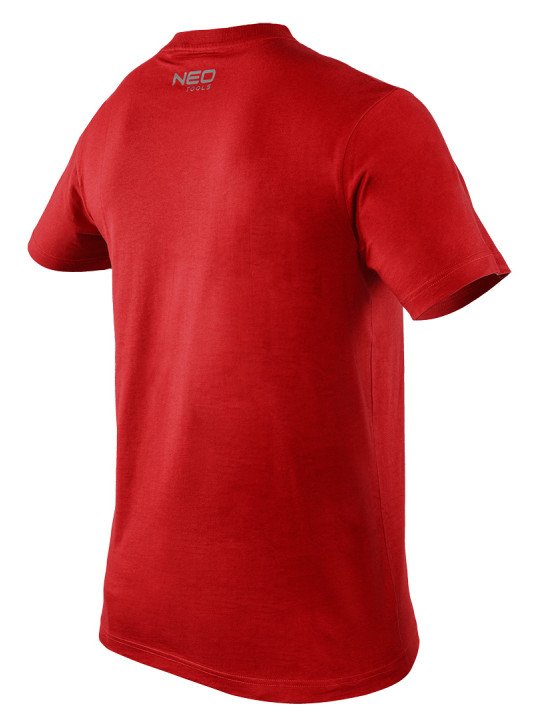 Marškinėliai raudoni, XL dydis