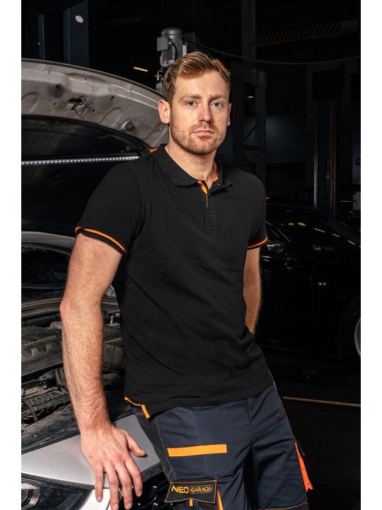 Polo marškinėliai Neo Garage, 100% medvilnė, XXXL dydis