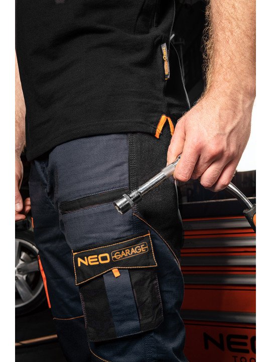 Polo marškinėliai Neo Garage, 100% medvilnė, XXXL dydis