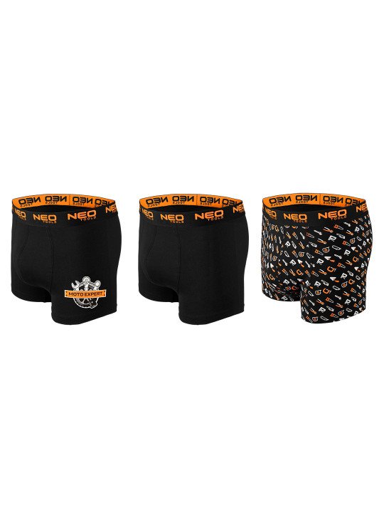 Standartiniai bokseriniai šortai, 3 pak., XL dydis