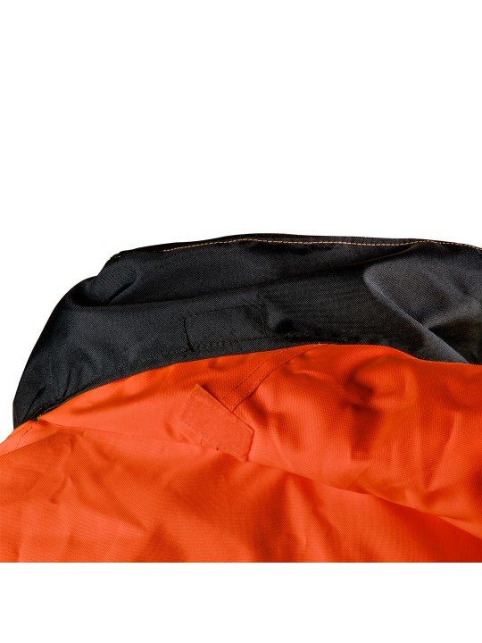Didelio matomumo darbinė striukė, apšiltinta, ORANŽINĖ, dydis XXL