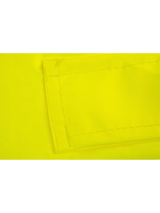 Didelio matomumo darbinės kelnės, atsparios vandeniui, geltonos spalvos, dydis L