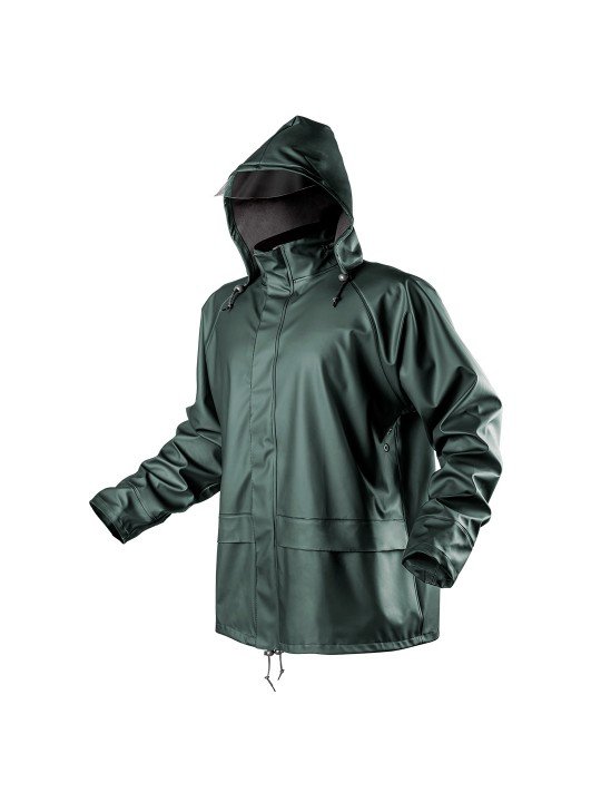 PU / PVC Švarkas nuo lietaus, EN 343, dydis XXXL