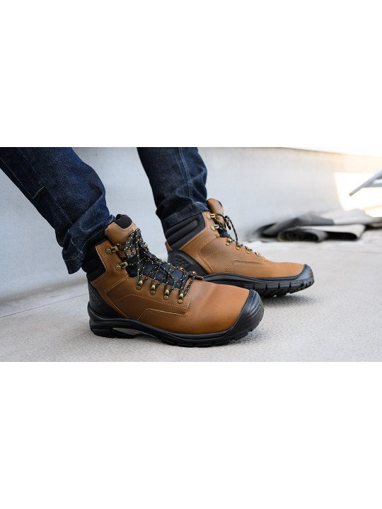 Darbiniai batai S3 SRC, crazy arklio oda, 45 dydis