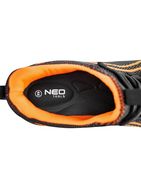 S1 SR Neo Air darbo batai su plienine nosimi, oranžiniai, dydis 40