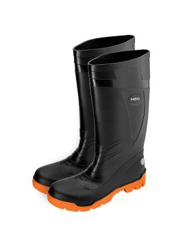 Guminiai batai PRO S4 SRC, 40 dydis (82-900-40) - NEO PRO S4 SRC darbiniai batai, 40 dydžio, 82-900-40 NEO, pagaminti iš S4 SRC klasės su PVC ir poliamido megztu pamušalu.