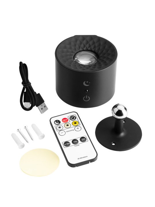 LED vidaus lempa + nuotolinio valdymo pultas 2500mAh