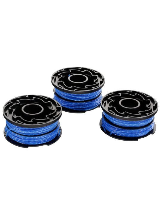 3x ritė dviguba 2x 6 m x 1,6 mm, A6441X3-XJ, Black&Decker