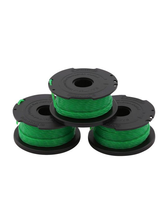10 m ritė ir valas trimeriams 2,0 mm (3 vnt. pakuotė), A6486-XJ, Black&Decker