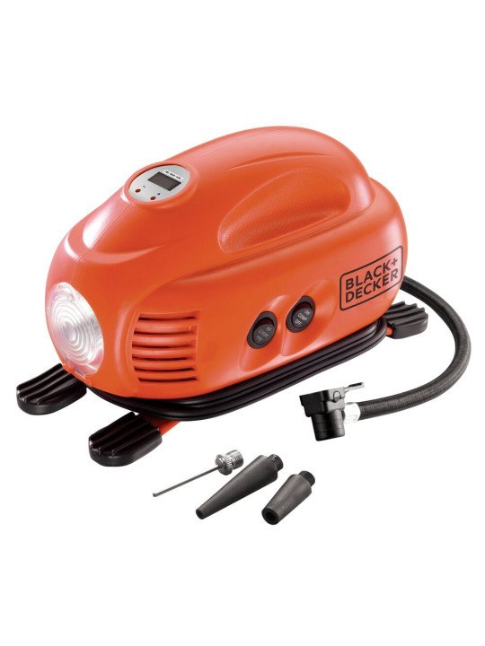 Akumuliatorinis Kompresorius 121PSI, 12V ASI200-XJ, Car plug, Black&Decker