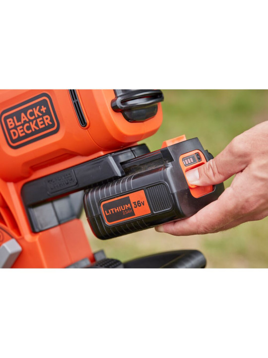 36 V pūstuvas-siurblys be priedų, BCBLV36B-XJ, (be akumuliatoriaus ir pakrovėjo), Black&Decker