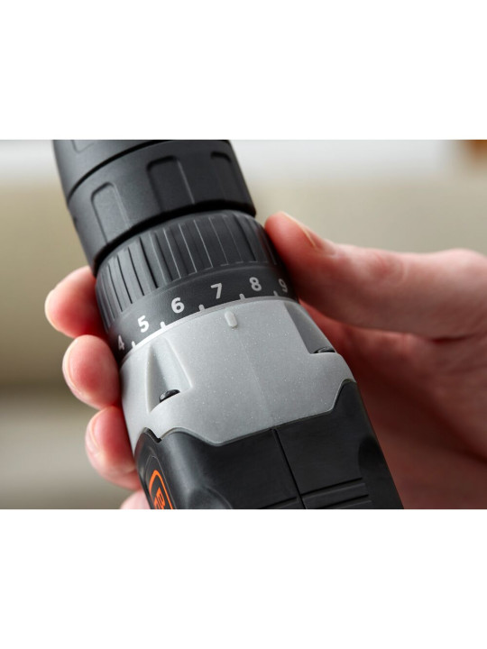 Akumuliatorinis Gręžtuvas - Suktuvas, 18V BCD001C1-QW, 1 X 1,5 AH, Black&Decker